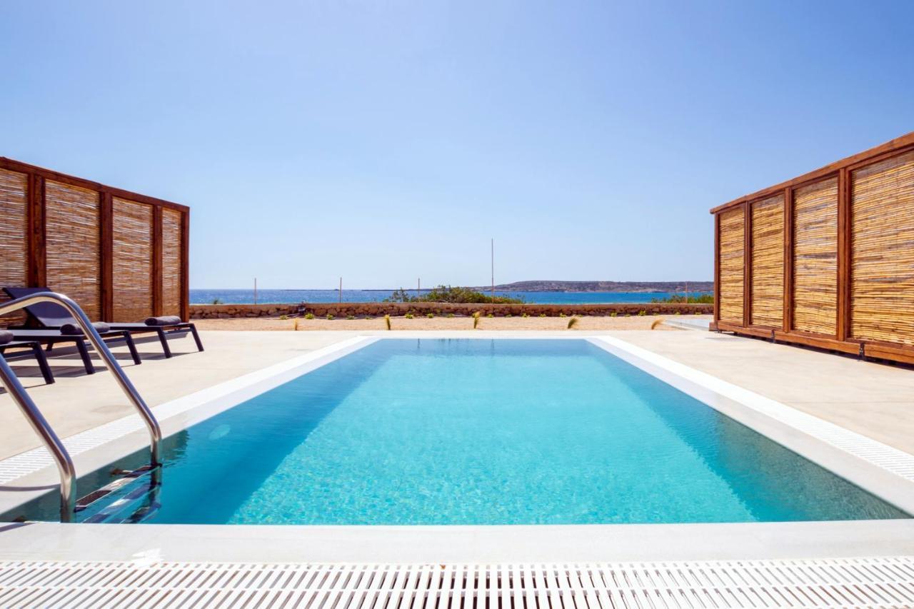 Cato Agro 4, Seafront Villa With Private Pool Afiartis Exteriér fotografie